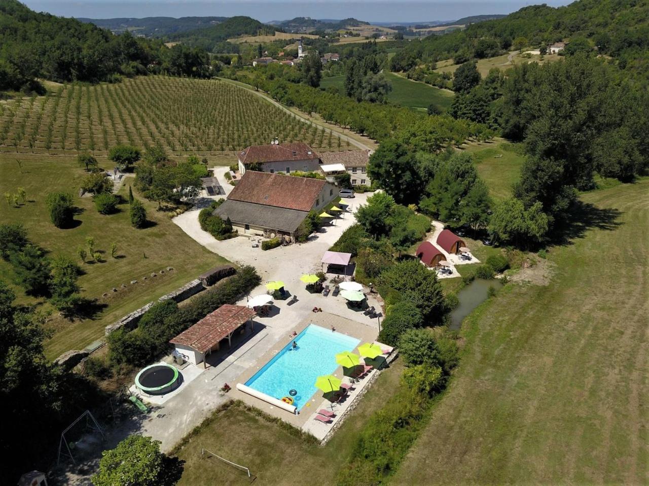 La Bordette Hotel Valeilles Bagian luar foto