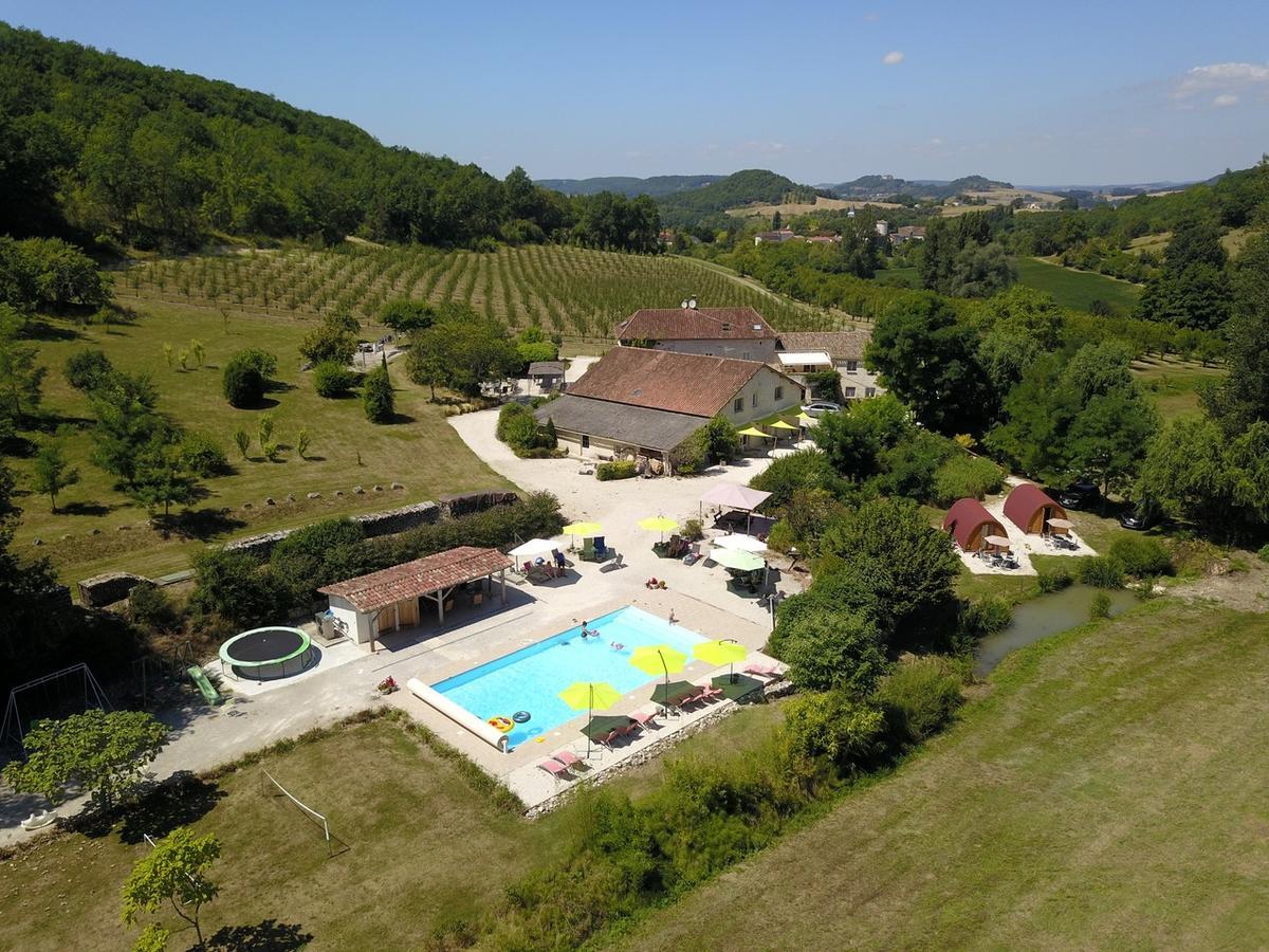 La Bordette Hotel Valeilles Bagian luar foto