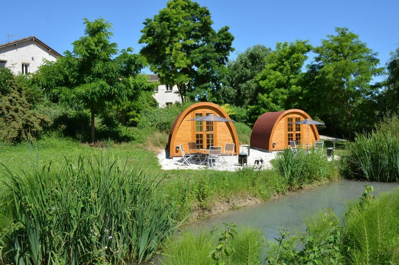 La Bordette Hotel Valeilles Bagian luar foto
