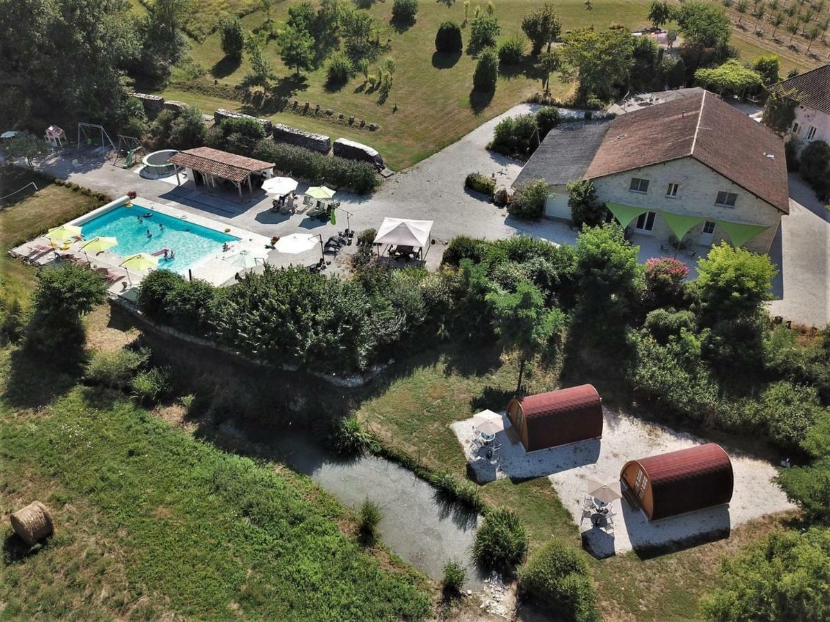 La Bordette Hotel Valeilles Bagian luar foto